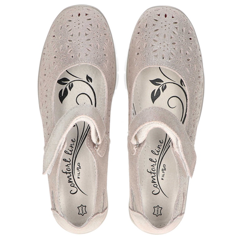 Boty Filippo DP640 / 20 Si Silver stříbrný 7