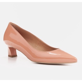 Marco Shoes Elegantní lodičky na nízkém podpatku pomerančový 1