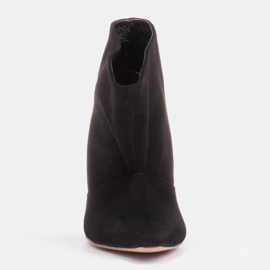 Marco Shoes Kožené špendlíky s prodlouženou přední částí černá 1 Marco Shoes Kožené špendlíky s prodlouženou přední částí černá 1