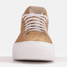 Marco Shoes Lehké tenisky se silnou podrážkou 1958P-1208-615-1 zlatý 1