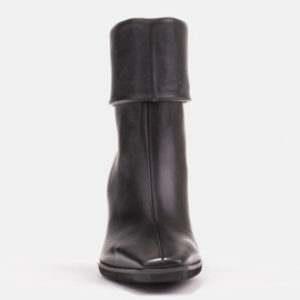 Marco Shoes Elegantní boty Loren se zavinutým límcem černý 1