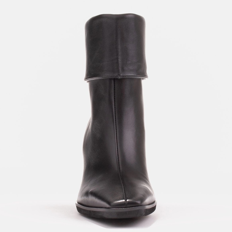 Marco Shoes Elegantní boty Loren se zavinutým límcem černý 1