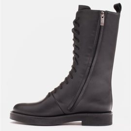 Marco Shoes Lucia šněrovací boty černý 1