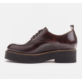 Marco Shoes Mokasíny Chiara z broušené kůže černý červený 1