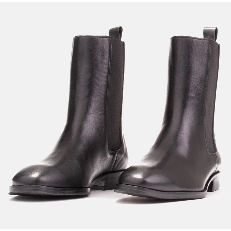 Marco Shoes Sofi Chelsea boty s gumou ve svršku černá 2 Marco Shoes Sofi Chelsea boty s gumou ve svršku černá 2