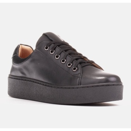 Marco Shoes Sportovní tenisky se silným dnem černý 1