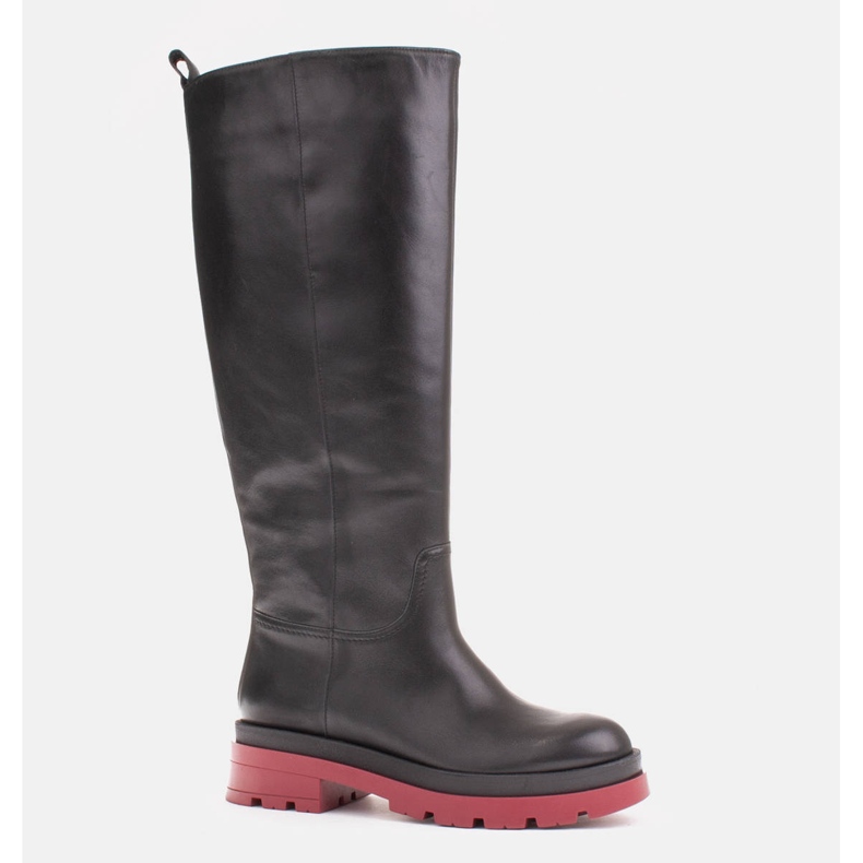 Marco Shoes Trapperové boty se širším svrškem černý 1