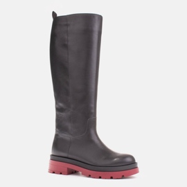 Marco Shoes Trapperové boty s pravidelným svrškem černý 1