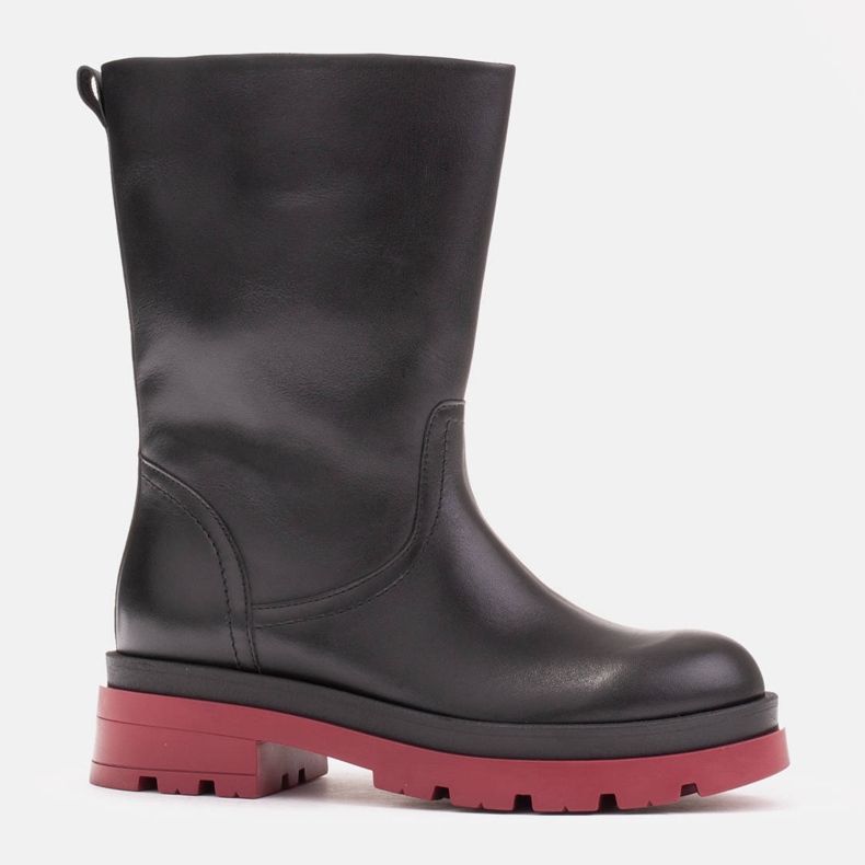 Marco Shoes Celozrnné boty na lovci černá 1