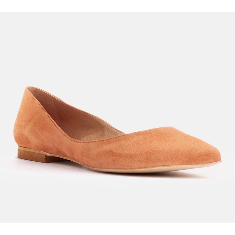Marco Shoes Subtilní balerínky pomerančový 1