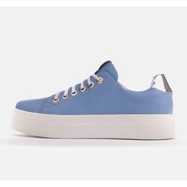 Marco Shoes Lehké tenisky se silnou podrážkou modrý stříbro 2