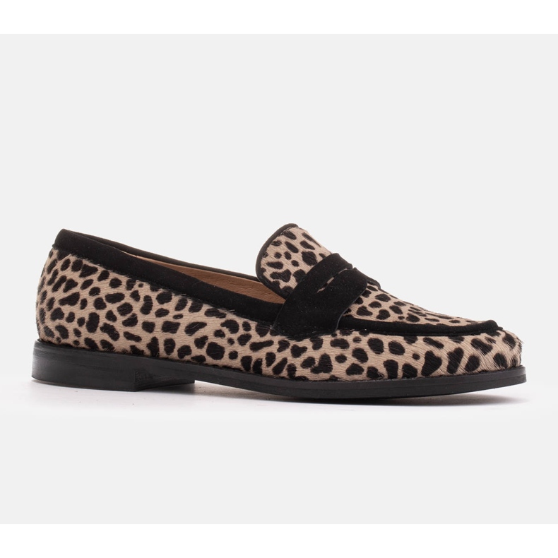 Marco Shoes Mokasíny, přírodní kůže s vlasem 2231P-1283-041-1 béžový černý 1