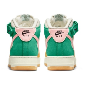 Nike Air Force 1 Mid M DR0158-100 béžový růžový vícebarevný zelený žluť 1