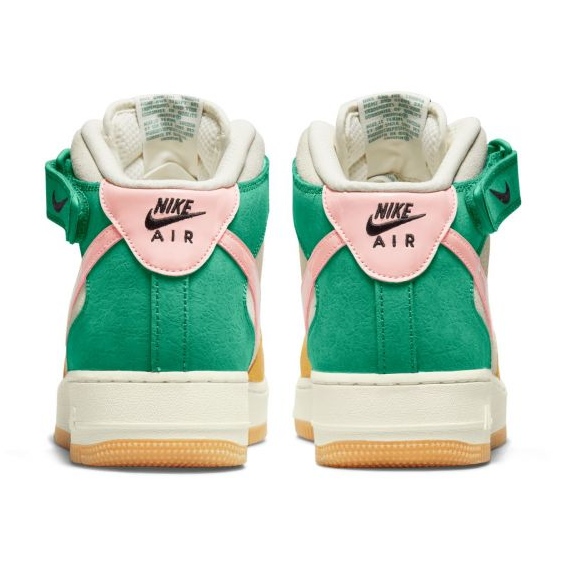 Nike Air Force 1 Mid M DR0158-100 béžový růžový vícebarevný zelený žluť 1