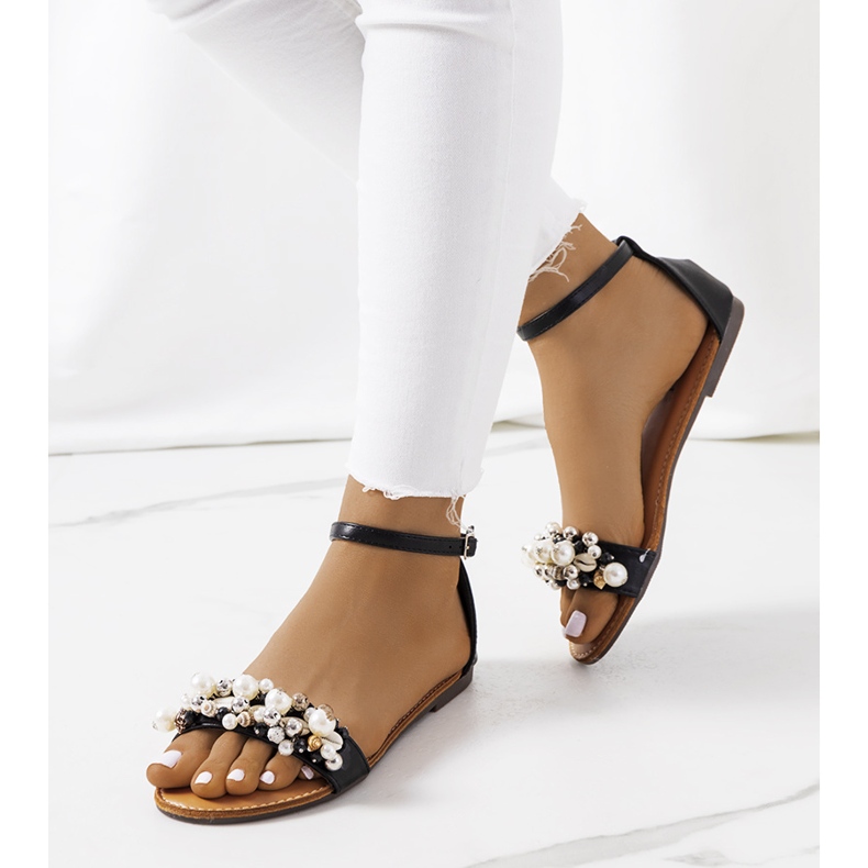 Černé dámské sandály Chesney černá 1