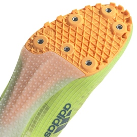 Špuntové boty Adidas Sprintstar M GY0941 zelená 5