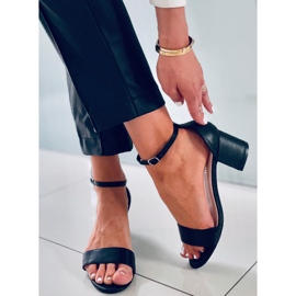 Dámské sandály na vysokém podpatku Rachel Black černá 2