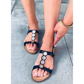 Dámské sandály Cosme Black černý 1