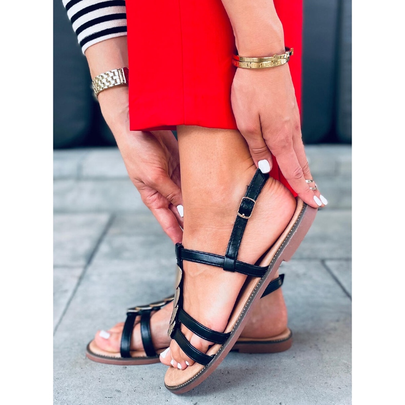 Dámské sandály Hermine Black černá 2