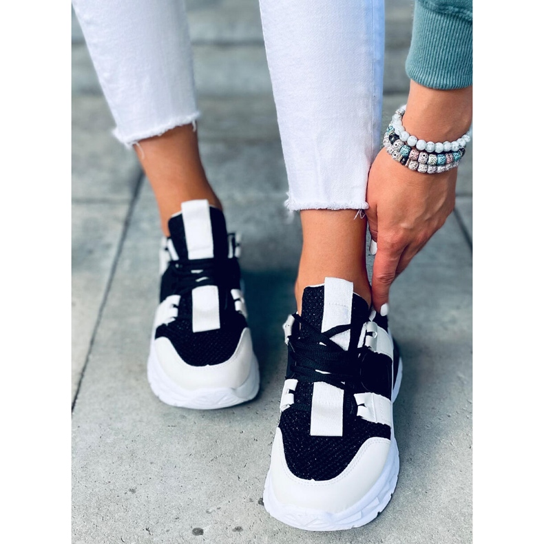 Dámské tenisky Riley Black bílý černá 1