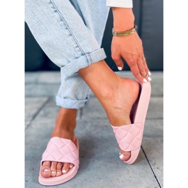 Silikonové pantofle Get Pink růžový 2 Silikonové pantofle Get Pink růžový 2