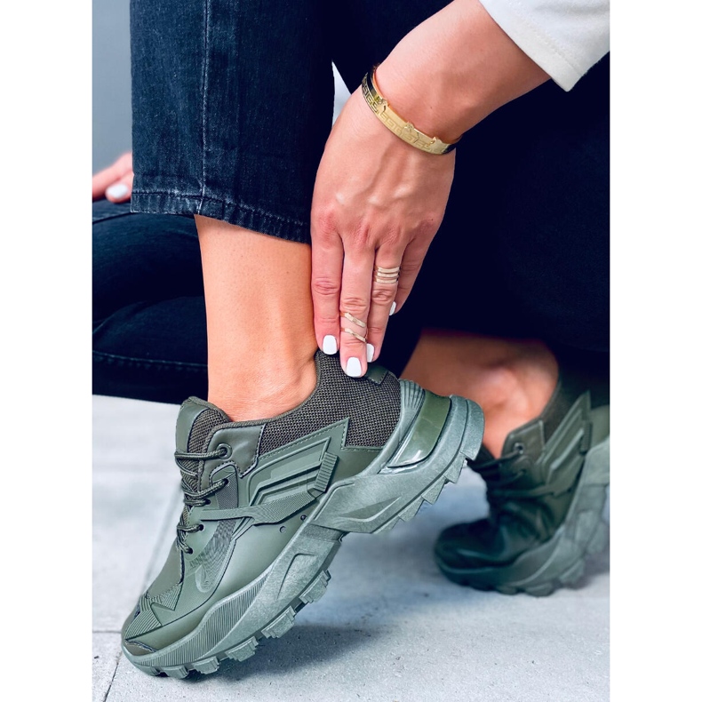 Dámská sportovní obuv Sana Verde khaki zelená 2 Dámská sportovní obuv Sana Verde khaki zelená 2
