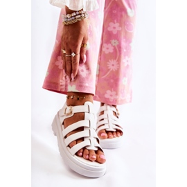 PG1 Módní sandály s bílými ramínky Malien 1