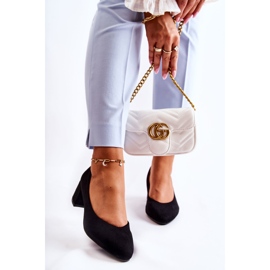 Semišové Lodičky Na Nízkém Podpatku černé Torino černá 2