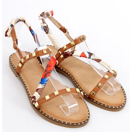 Dámské sandály Maya Camel hnědý 1