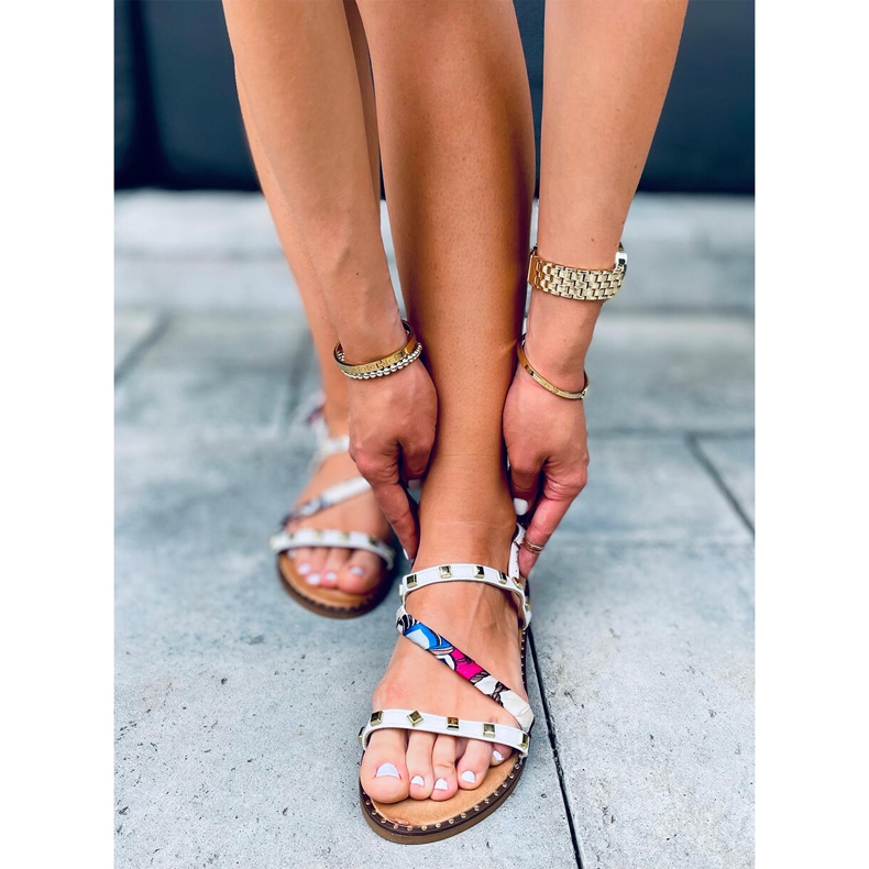 Dámské sandály Maya White bílý 1