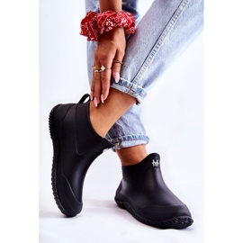 Dámské černé nízké holínky Eldora černá 2 Dámské černé nízké holínky Eldora černá 2