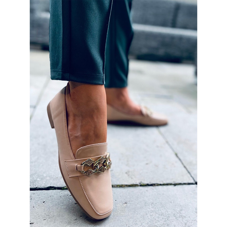 Dámské mokasíny Mallow Khaki béžový 1