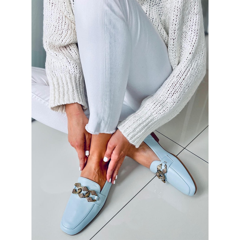 Dámské mokasíny Mallow Blue modrý 1