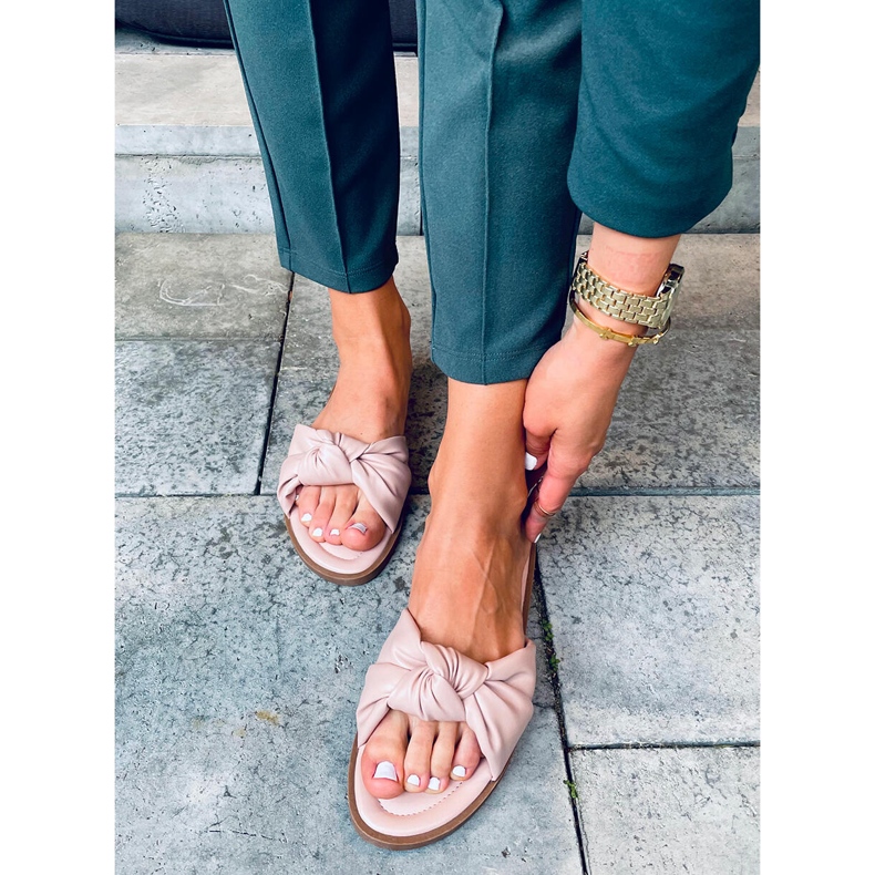 Dámské pantofle Sally Pink růžový 1 Dámské pantofle Sally Pink růžový 1