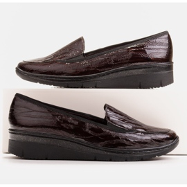 Radoskór Pohodlné hnědé dámské boty pro širší nohu hnědý 1