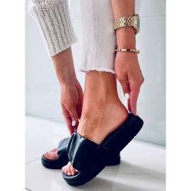 Dámské pantofle Atissa Black černá 2