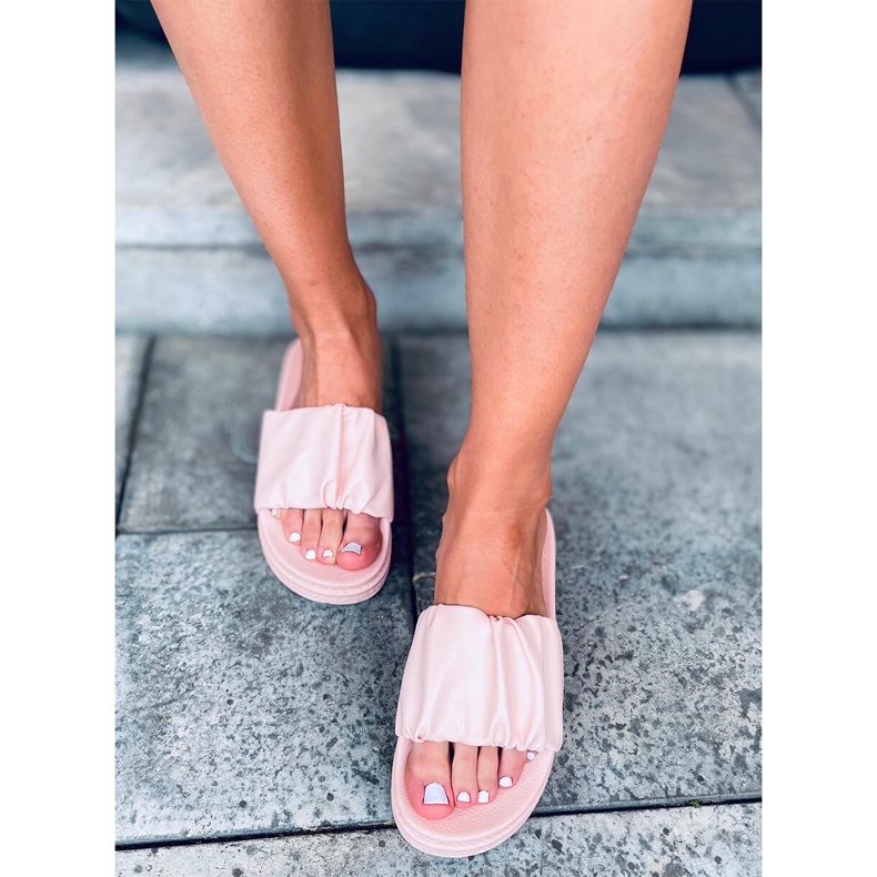 Dámské pantofle Atissa Pink růžový 1 Dámské pantofle Atissa Pink růžový 1