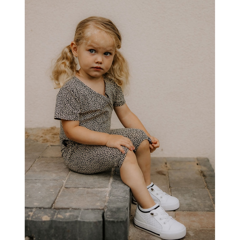 Dětské tenisky Big Star JJ374394 Bílé bílý 2