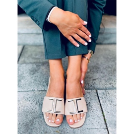 Dámské sandály Azalea Nude béžový 1