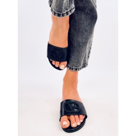 Dámské pantofle Scilla Black černý 1