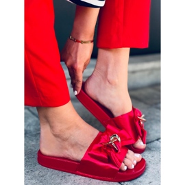 Dámské pantofle Camelia Red červené 1 Dámské pantofle Camelia Red červené 1