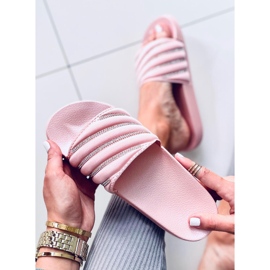 Dámské pantofle Jaime Pink růžový 4