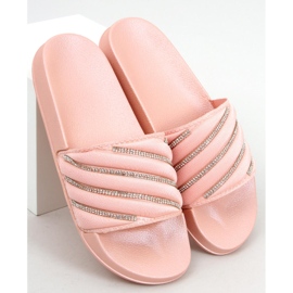 Dámské pantofle Jaime Pink růžový 5
