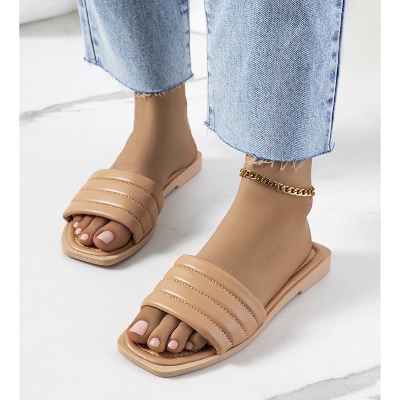 BM Keulen hnědé pantofle hnědý 1