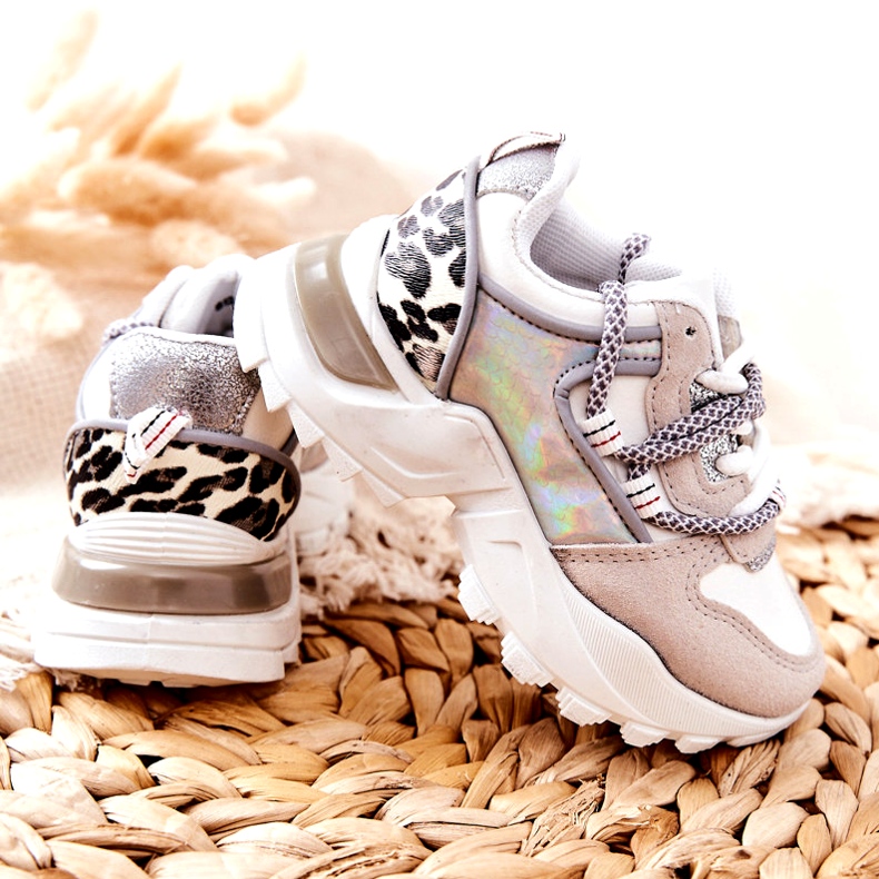 FR1 Dětské sportovní boty Tenisky White Rommie bílý vícebarevný 4