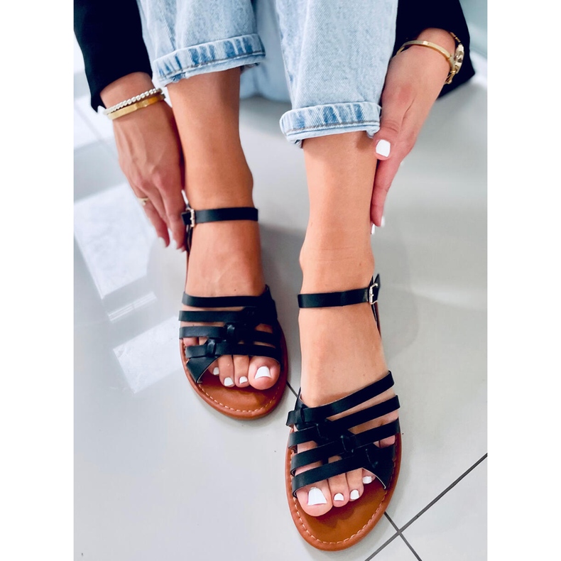 Dámské sandály Spokey Black černá 2 Dámské sandály Spokey Black černá 2