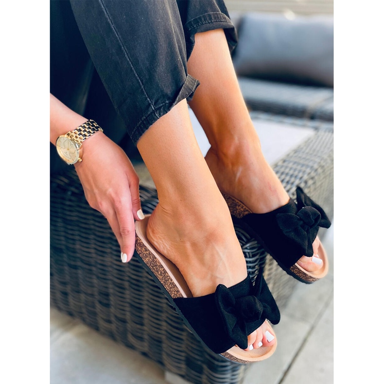 Korkové sklíčka Kiara Black černý 2