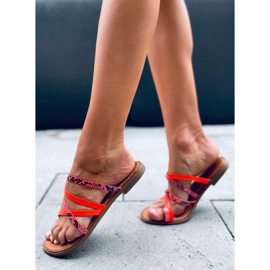 Dámské pantofle Nigella Orange oranžový 2