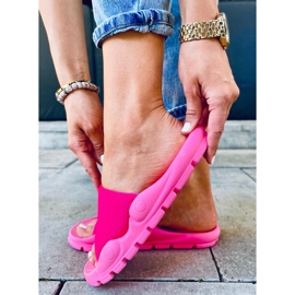 Dámské pantofle Wind Fuchsia růžový 2