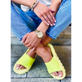 Dámské pantofle Wind Yellow žluť 1